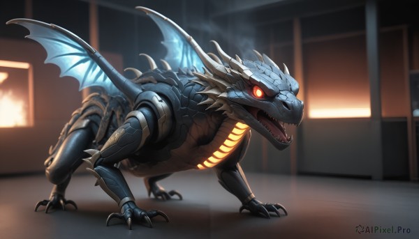 An iconic monster framed by a bold dynamic scene