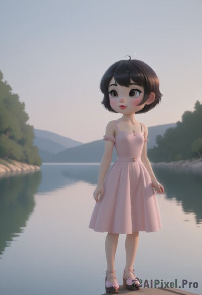 A stunning portrayal of a child in a breathtaking day