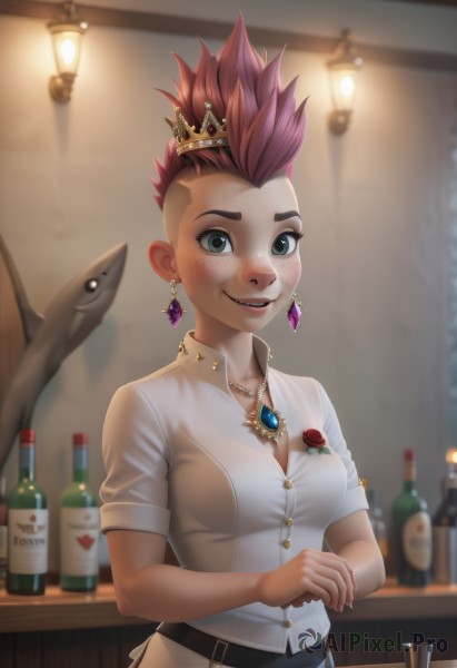 The allure of a female in a inviting dynamic scene