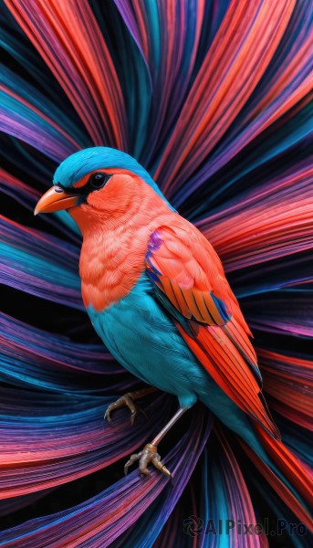 The charm of a unique subject in a bold dynamic scene