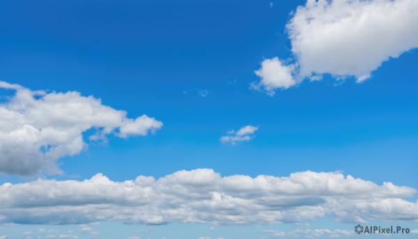 monochrome,outdoors,sky,day,cloud,blue sky,no humans,cloudy sky,scenery,blue theme,signature