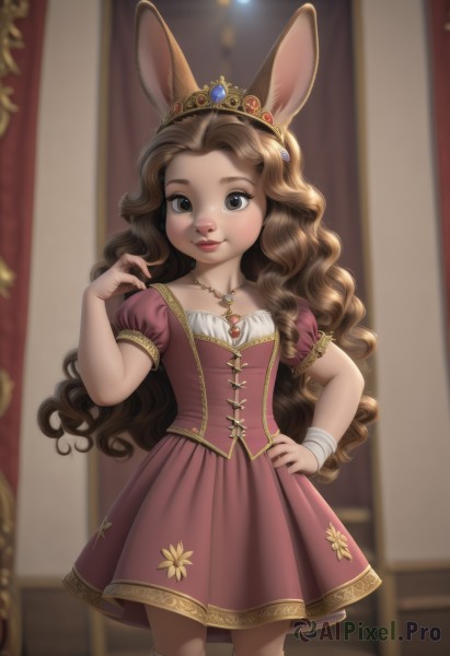 The majestic beauty of a female set within a dynamic dynamic scene