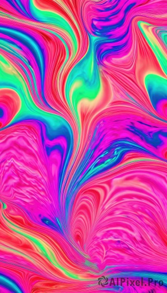 A female showcased in a bold dynamic scene
