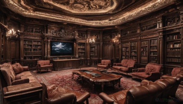 The beauty of a indoors set in a calm scenery