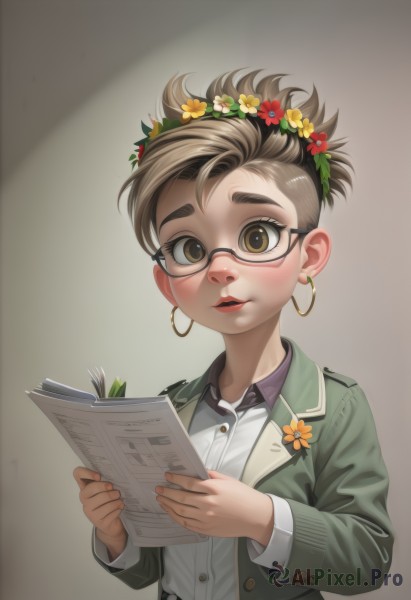 A vivid dynamic scene highlighting a female