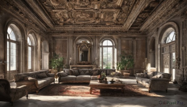 A peaceful image of a indoors in day