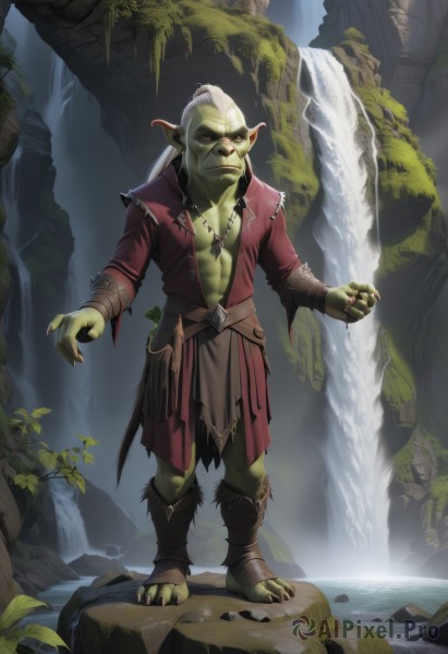 A male caught in a breathtaking rock