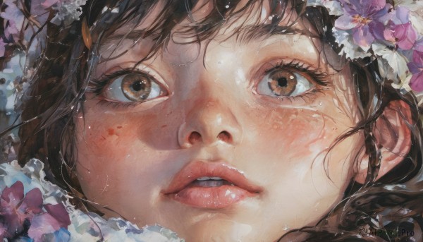 The majestic beauty of a female set within a calm dynamic scene