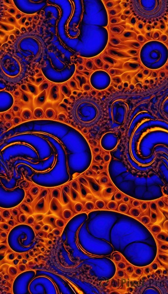 A peaceful image of a abstract in background