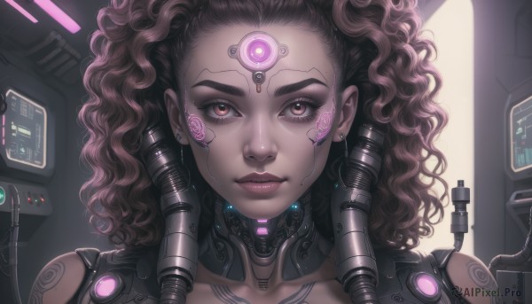 A graceful cyborg captured in dynamic scene