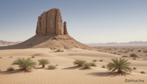 A landscape in a dynamic day