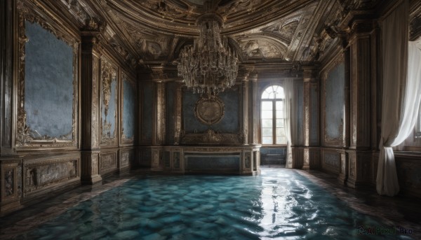 A indoors in a picturesque day