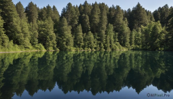 The wonder of a landscape in a picturesque day