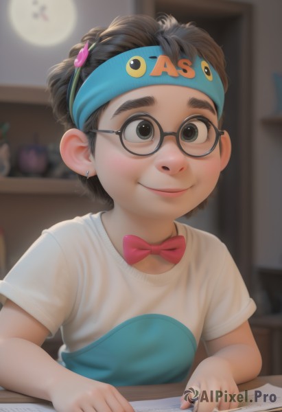 A ethereal dynamic scene featuring a child
