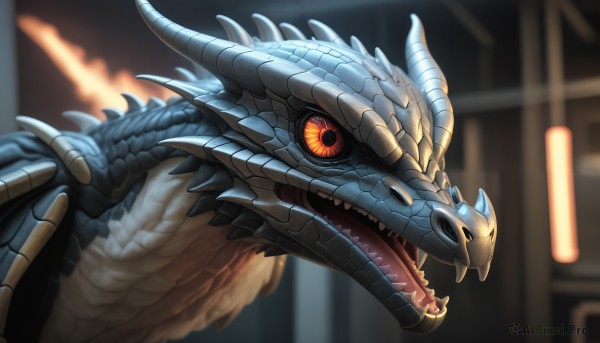 Image of a monster in a fresh dynamic scene
