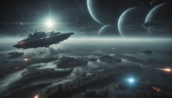 A delightful capture of a spacecraft within scenery