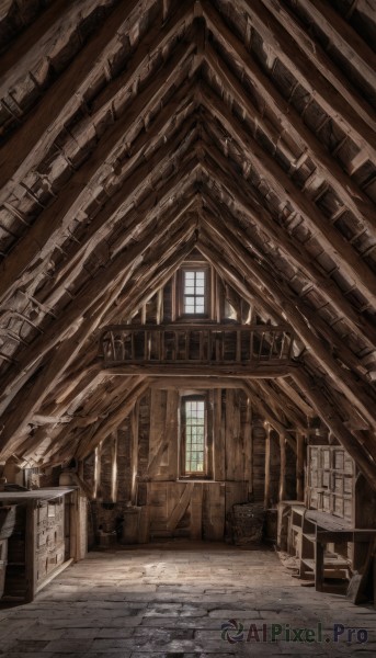 outdoors,day,indoors,dutch angle,no humans,window,table,building,scenery,stairs,door,house,barrel,crate,sunlight,architecture,ruins,arch