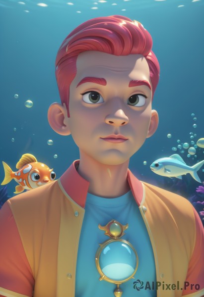 A stunning view of a male in dynamic scene