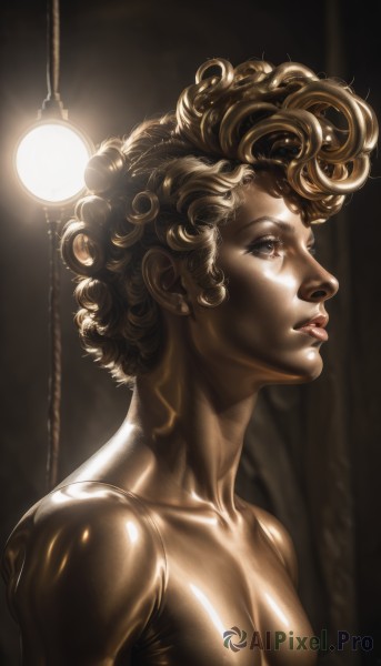 An iconic female framed by a inviting dynamic scene