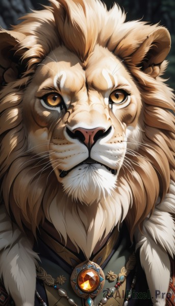 The allure of a male in a majestic dynamic scene