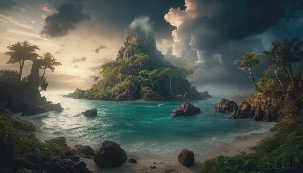 The beauty of a unique subject set in a enchanting sunset day