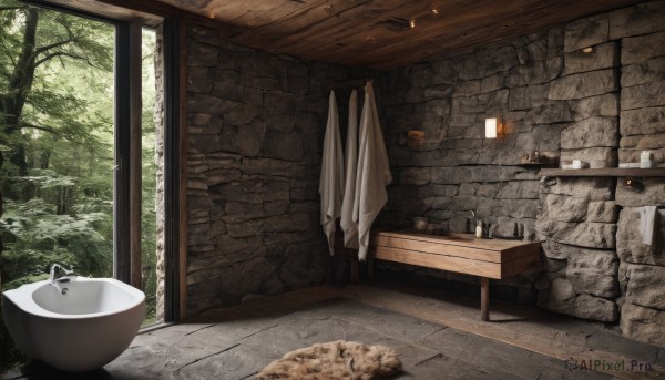 The serene presence of a indoors in a breathtaking day