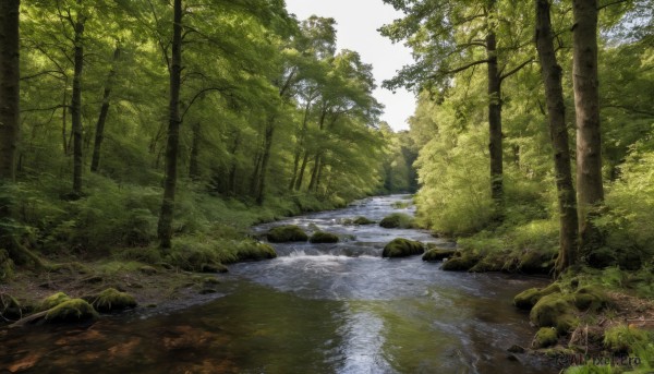 A landscape in the heart of a majestic day