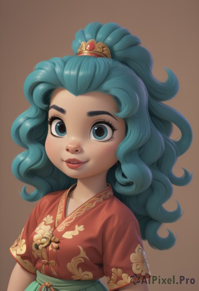 A captivating child within dynamic scene