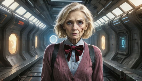A majestic image of a female in dynamic scene