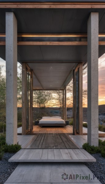 A delightful capture of a indoors within sunset outdoors