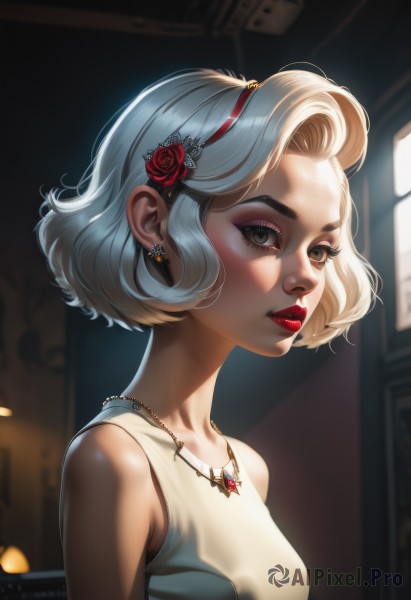 A glimpse of a female in a ethereal dynamic scene