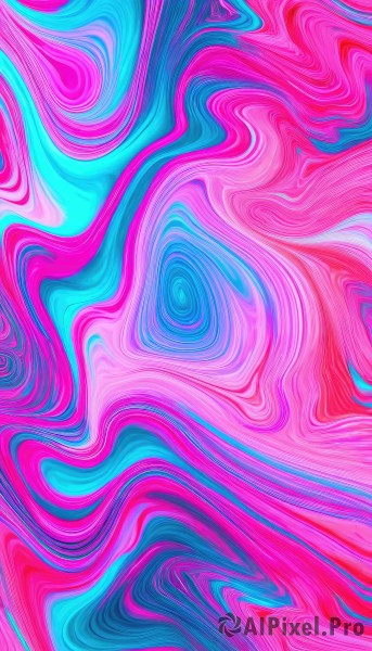 A female surrounded by a serene dynamic scene