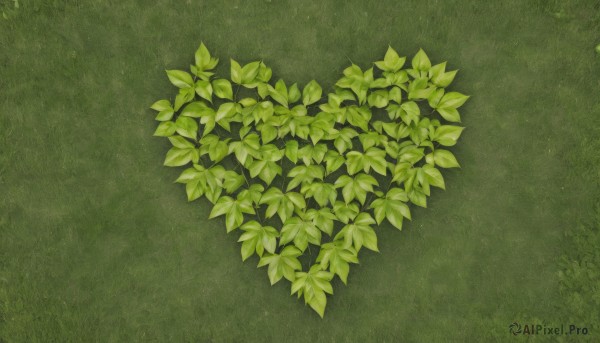 outdoors,day,no humans,leaf,grass,plant,nature,scenery,green theme,monochrome,from above,green background