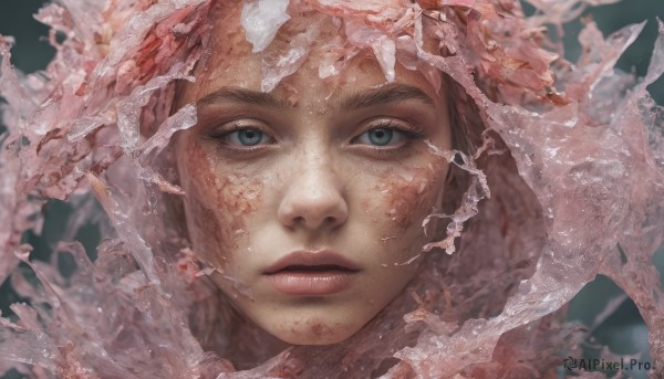 A female captured in a enchanting dynamic scene