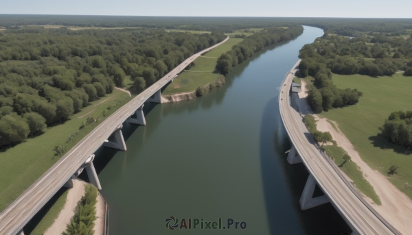 outdoors,sky,day,water,tree,no humans,ocean,grass,building,nature,scenery,forest,road,bridge,river,boat,landscape,lake,cloud,blue sky,horizon,bush