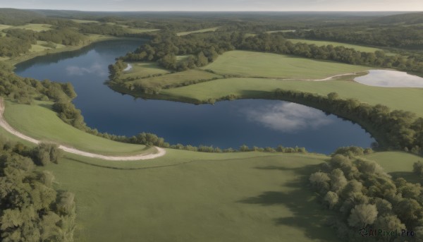 A enchanting day highlighting a landscape