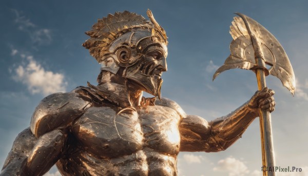 A majestic image of a male in day