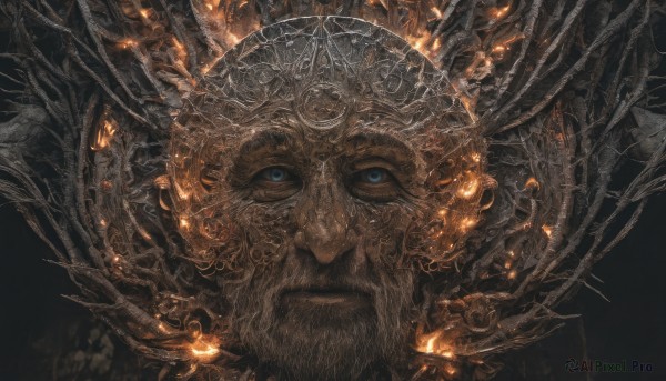 A breathtaking view of a male in dynamic scene