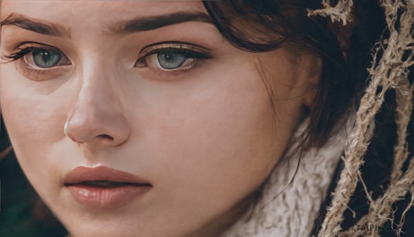 A female in the heart of a majestic dynamic scene