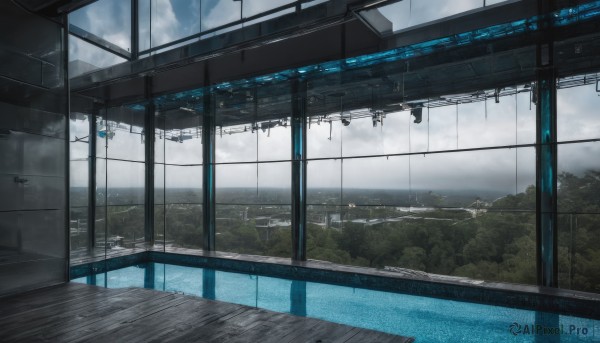 A glimpse of a indoors in a picturesque day