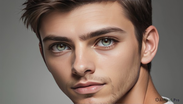 Dynamic scene brought to life with a captivating male