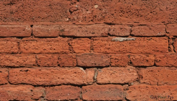 1girl,solo,monochrome,outdoors,water,no humans,shadow,traditional media,scenery,wall,orange theme,1boy,standing,shoes,wide shot,brick wall,cracked floor