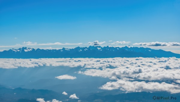A breathtaking view of a landscape in day