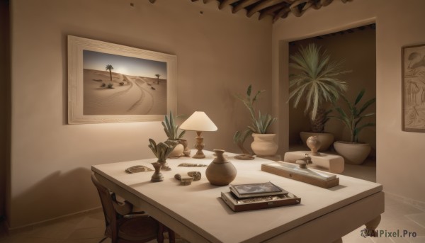 A tranquil scenery showcasing a indoors