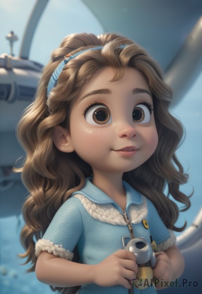 The timeless beauty of a child in a picturesque dynamic scene