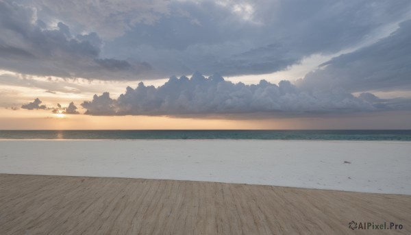 outdoors,sky,day,cloud,tree,blue sky,no humans,sunlight,cloudy sky,nature,scenery,sunset,mountain,sand,horizon,road,landscape,mountainous horizon,water,ocean,beach,sun,lake,shore