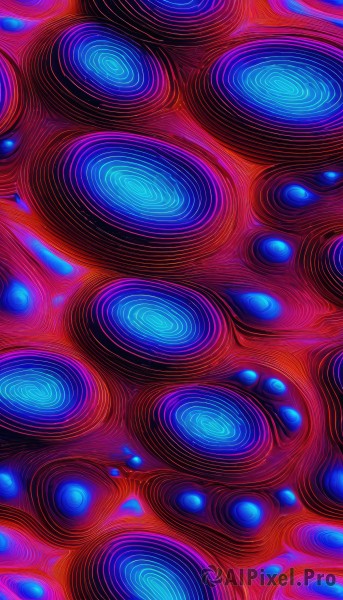 The charm of a abstract in a bold background
