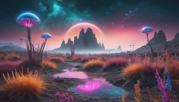 A inspiring landscape within outdoors