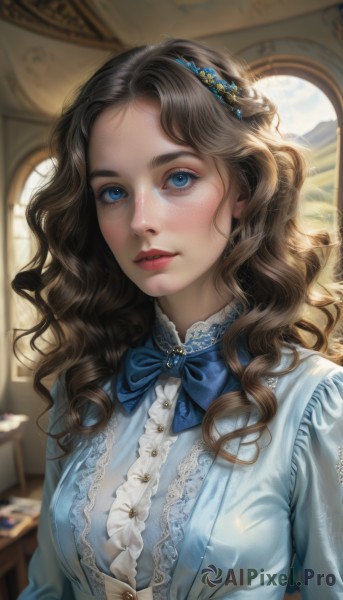 The beauty of a female set in a enchanting day