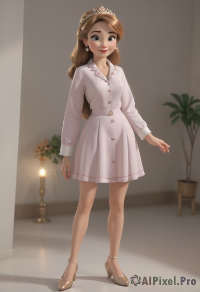 A unique view of a female in dynamic scene